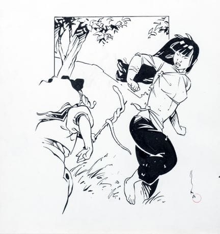 Michetz, a set of three illustrations created for 