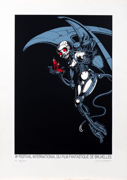 Nicollet, silkscreen print from the 8th Brussels F