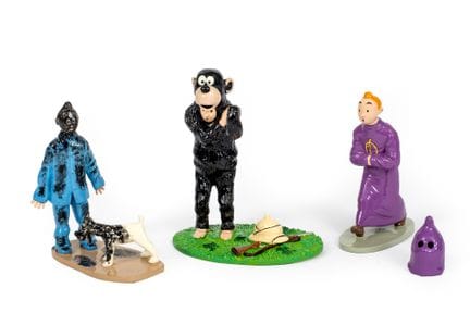 Hergé, Moulinsart lead figure, “Expressions” serie