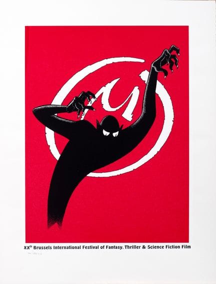 Jacobs, silkscreen print from the 20th Brussels Fa