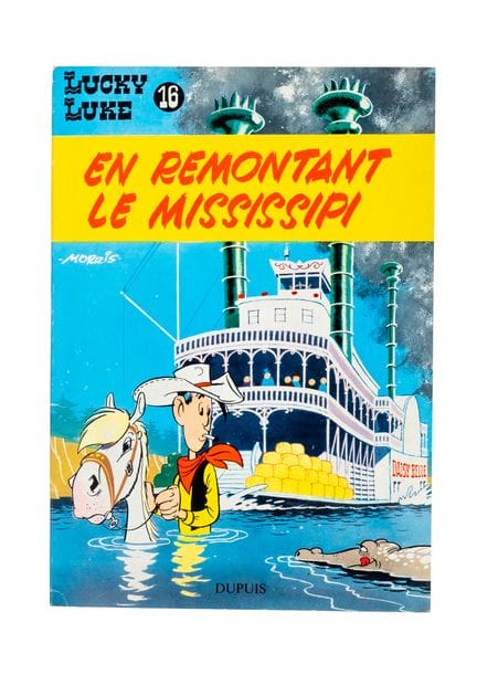 Lucky Luke 16 - Up the Mississippi
First edition f