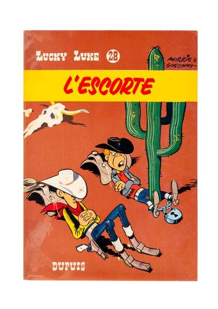 Lucky Luke 28 - The Escort Original 1966 edition. 