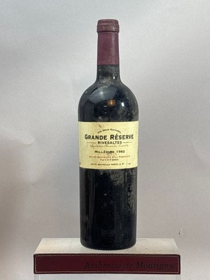 1 bottiglia di RIVESALTES "Grande Réservé" 1982, i