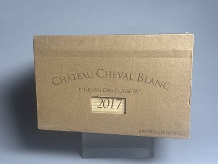 6 Bottles of Château CHEVAL BLANC 2017 - First Gro