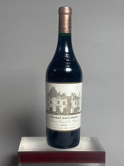1 Bottle of Château HAUT BRION 2015, 1er GCC Grave