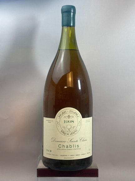 1 Jéroboam (5L) CHABLIS 1998 - Jean-Marc BROCARD