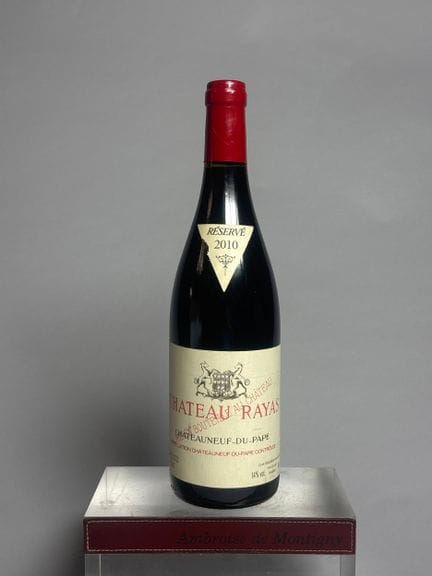 1 bottiglia di Château RAYAS 2010 - CHÂTEAUNEUF du