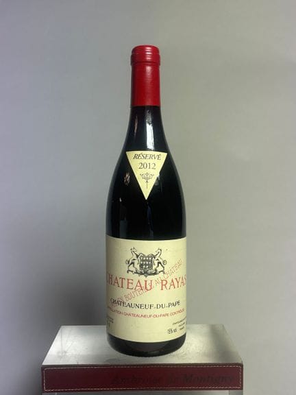 1 bottiglia di Château RAYAS 2012 - CHÂTEAUNEUF-DU