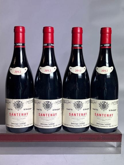 4 Bottles of SANTENAY "Vieilles Vignes" 2012 - Dom