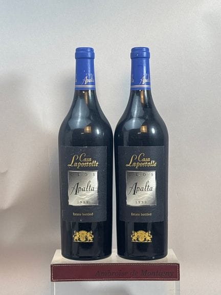 2 bottiglie di CLOS APALTA 1999 - Casa LAPOSTOLLE,