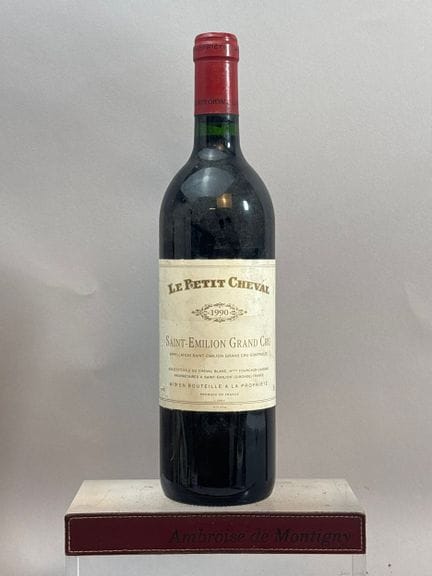 1 bottle of Le PETIT CHEVAL 1990—the second wine o
