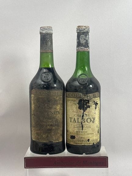 2 Bottles of Château TALBOT - 4th GCC Saint-Julien