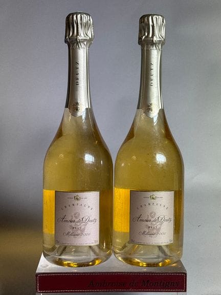 2 Bouteilles CHAMPAGNE DEUTZ "Amour de Deutz" 2005
