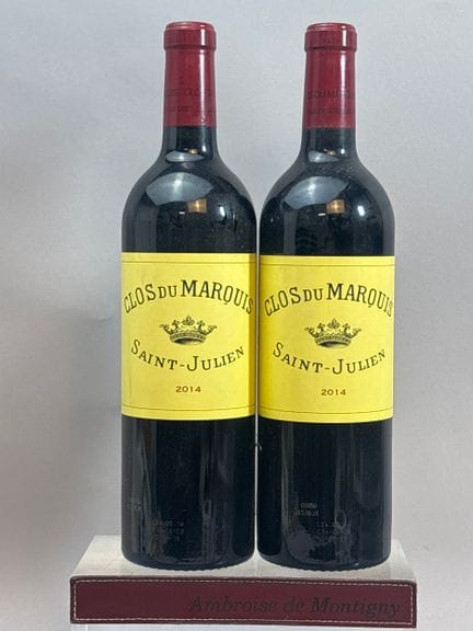 2 Bottles of CLOS du MARQUIS 2014 - Saint-Julien