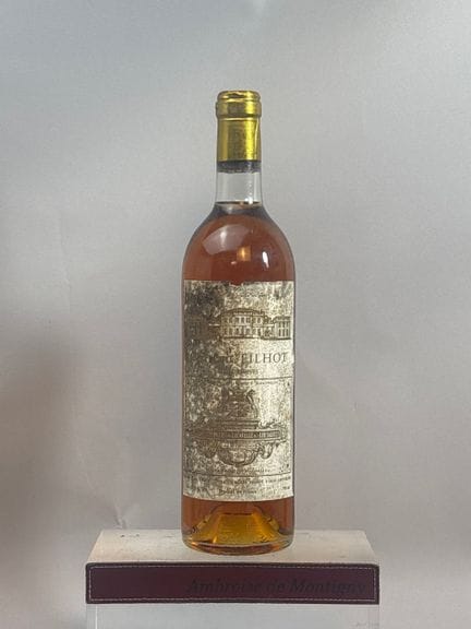 1 Bottle of Château FILHOT 1986 - 2nd Growth, Saut