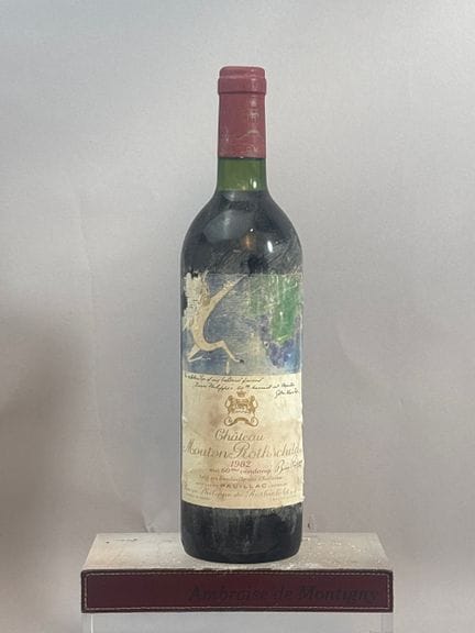 1 Flasche Château MOUTON ROTHSCHILD 1982 – 1er GCC