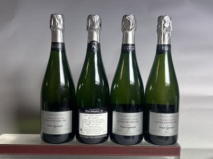 4 Bouteilles CHAMPAGNE Oger Grand Cru - Pierre GIM