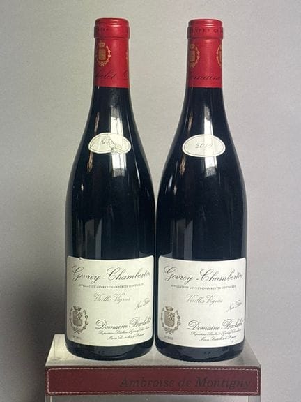 2 bottles of GEVREY CHAMBERTIN Vieilles Vignes 201