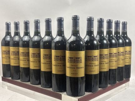 12 Bottles of Château CANTENAC BROWN 2014 - 3rd GC
