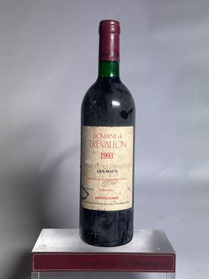 1 bottiglia Domaine de TREVALLON 1993 - Baux-de-Pr