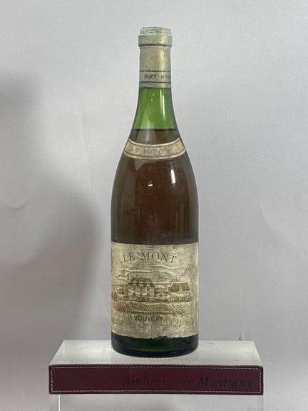 1 bottiglia di VOUVRAY "Le Mont" 1976 - Domaine HU