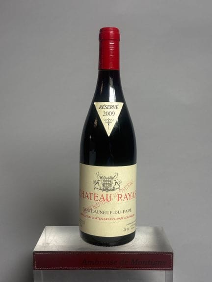 1 bottiglia di Château RAYAS 2009 - CHÂTEAUNEUF-DU