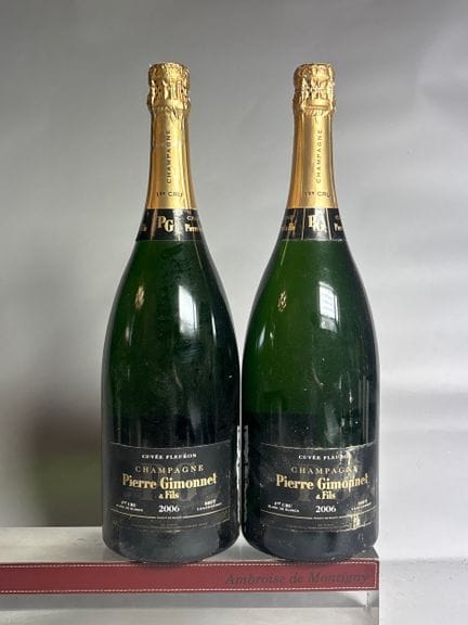 2 Magnums CHAMPAGNE Pierre GIMMONET et Fils "Cuvée