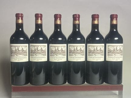 6 Bottles of Château COS D'ESTOURNEL 2016 - 2nd GC
