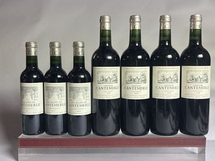 7 Bottles, Château CANTEMERLE 2008 - 5th GCC Haut-