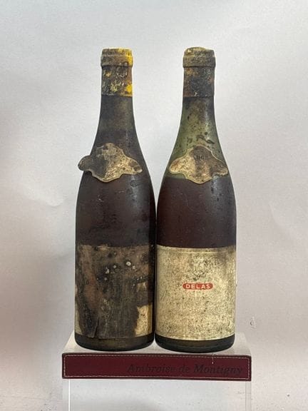 2 bottiglie di HERMITAGE 1962 - DELAS Lotto vendut