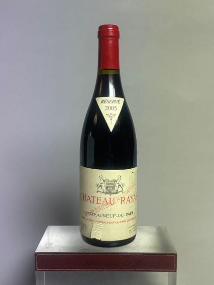 1 bottiglia di Château RAYAS 2005 - CHÂTEAUNEUF du