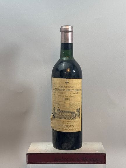 1 Bottle Château La MISSION HAUT BRION 1958 - Gran