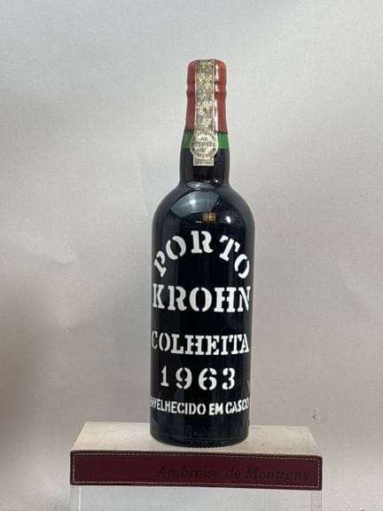 1 Flasche PORTO KROHN Colheita 1963, abgefüllt 199