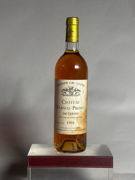 1 Bottle Château RABAUD PROMIS 1991 - 1er Cc Saute
