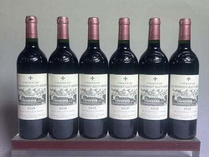6 Bottles Château La MISSION HAUT BRION 2016 Grand
