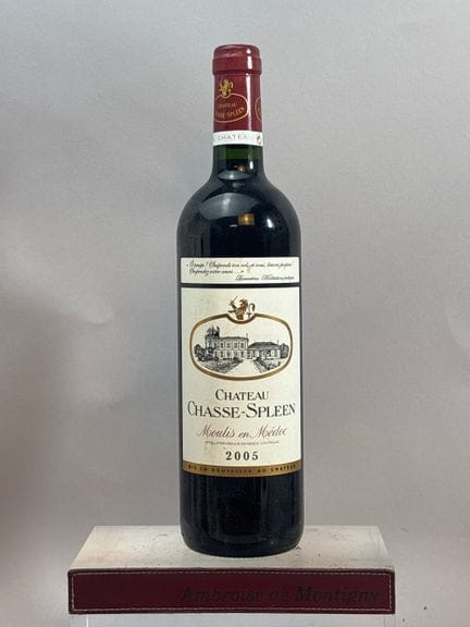 1 Bottle of Château CHASSE SPLEEN 2005 - Moulis-en