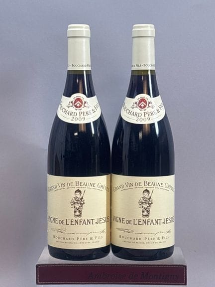 2 Bottles of BEAUNE Grèves Vigne de l'Enfant Jésus
