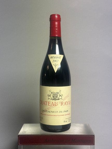 1 bottiglia di Château RAYAS 2007 - CHÂTEAUNEUF-DU