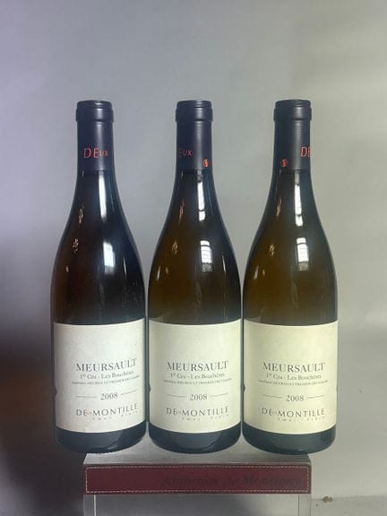 3 bottles of MEURSAULT 1er Cru, "Les Bouchères," 2
