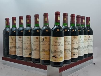 12 Bottles of Château Prieuré Lichine 1987 - 4th G