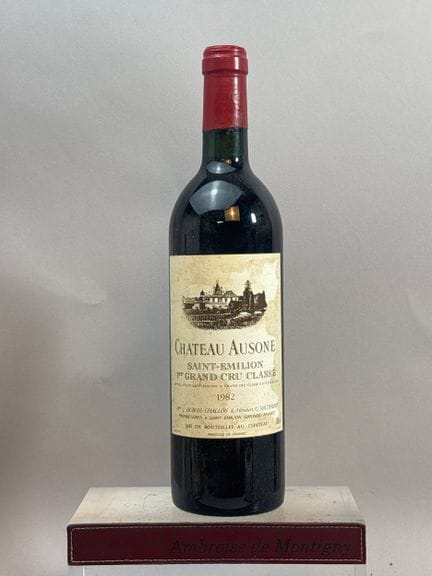 1 bottle of Château Ausone 1982 - First Growth, Sa