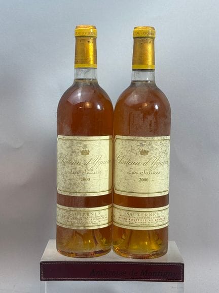 2 Flaschen Château YQUEM 2000 – 1er Cru Supérieur 