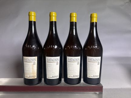 4 bottiglie di ARBOIS SAVAGNIN 2010 - Domaine TISS
