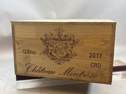 12 Bottles of Château MONTROSE 2017 - 2nd GCC Sain