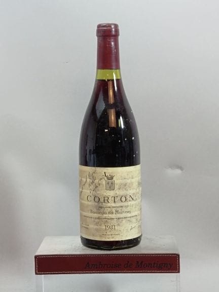 1 bottle of 1981 CORTON Grand Cru - BONNEAU du MAR