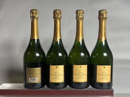 4 Bouteilles CHAMPAGNE DEUTZ "Cuvée William Deutz"