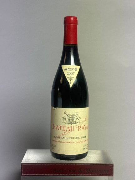 1 bottiglia di Château RAYAS 2007 - CHÂTEAUNEUF du
