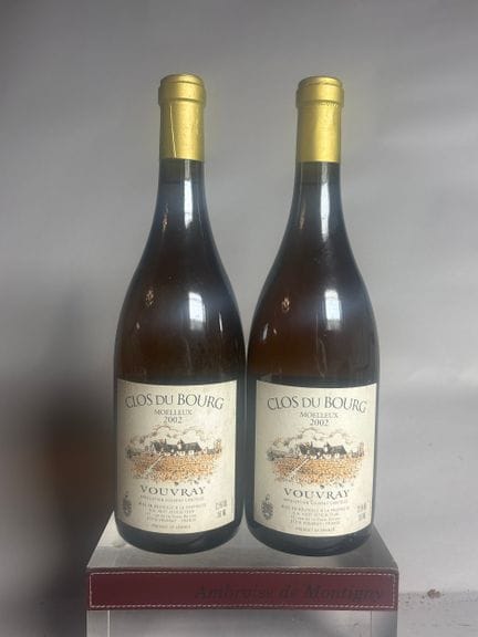 2 bottiglie di VOUVRAY "Clos du Bourg" 2002 - Doma