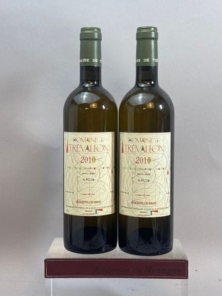 2 bottiglie Domaine de TREVALLON 2010 - IGP Alpill