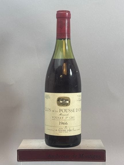 1 bottle of VOLNAY 1er Cr 1966 Clos de la Pousse d
